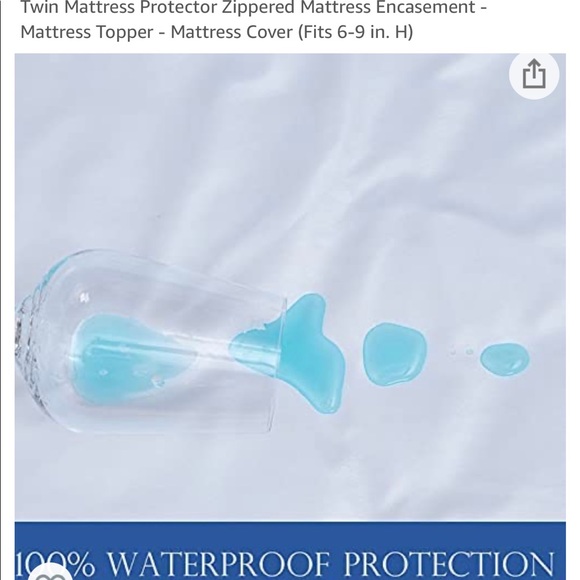 NWOT Twin XL Mattress protector - Picture 3 of 6